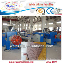 wpc decking machine for wood plastic decking profiles plastic machine
